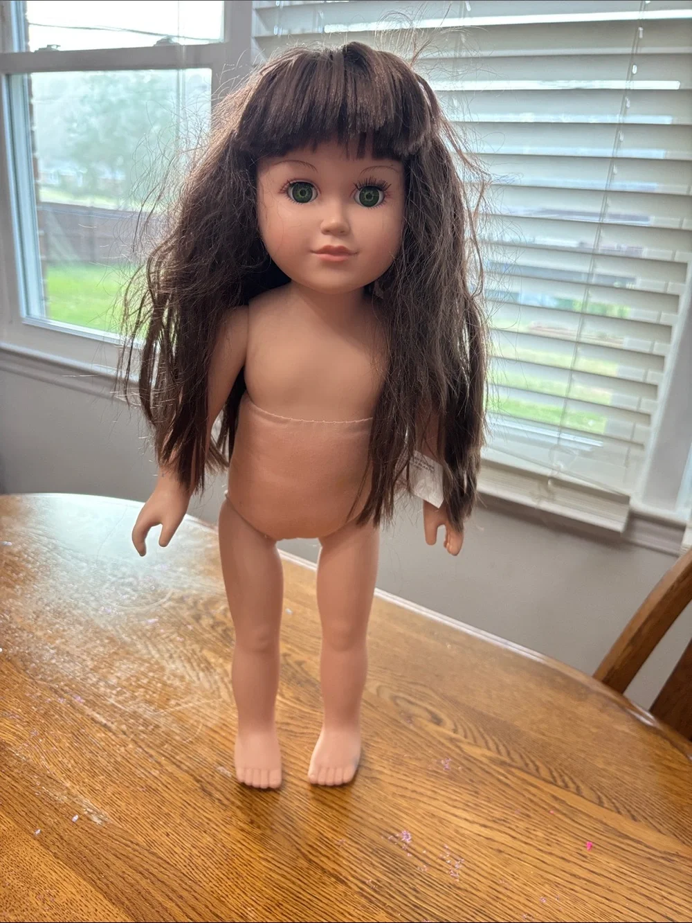 Classic Brown-Haired American Doll